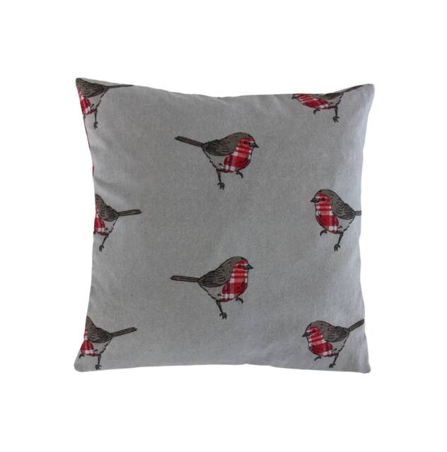 Robin & Red Tartan Brushed Cotton Cushion Cover 16 - image 1