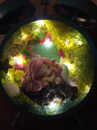 Mermaid Diorama Nite Light