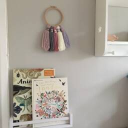Tassel Wall Hanging - Lavender Fields - thumbnail 3