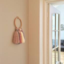 Tassel Wall Hanging - Lavender Fields - thumbnail 4