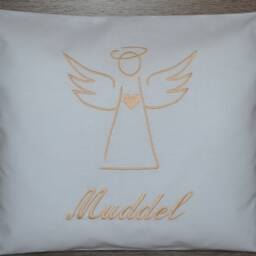 Guardian Angel Pillow, Guardian Name Pillow Angel, Children's With Name, Baptism Birth - thumbnail 3