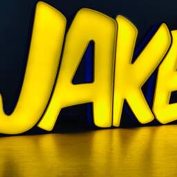 Personalised Led Name Sign Custom Night Light, 3D - thumbnail 2