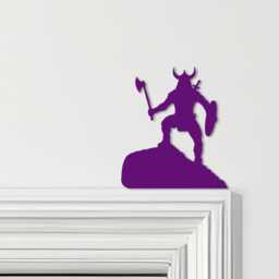 Door Topper Viking Man & Axe Various Colours Top Of Decorative Sign - Novelty Wall Decor, Frame Art, Art - thumbnail 4