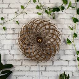 Designer Wall Lamp Made Of Oak Wood. Handmade Wooden From Cologne Studio - thumbnail 2