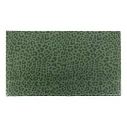 Green Leopard Doormat - Print Cheetah Outdoor Rug PVC Mat Front Door Decorative Housewarming Gift - thumbnail 3