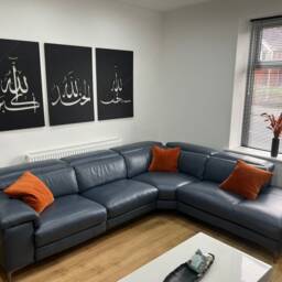 Islamic Wall Art, Arabic Calligraphy, Dhikr Set Of 3, Mdf Wood - thumbnail 4