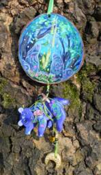 The Grove Mother Shibari Inspired Druid Hanging Ornament 28cm