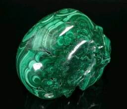 Malachite Skull - thumbnail 4
