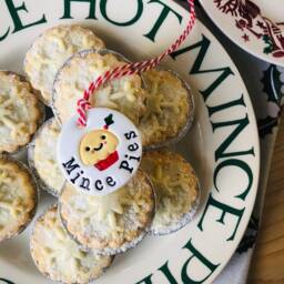 Handmade Mince Pie Design Christmas Decoration - Clay, Personalised, Tree, Eve - thumbnail 3