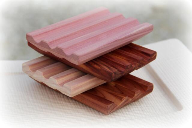 Eastern Cedar - Wooden Soap Deck Handcrafted Soap Holder Dish - image 1