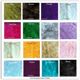 Faux Fur Round Sheepskin Shag Accent Rug - Plush Stylish Nursery Den Living Room All Colors -Sizes Designer Rugs Accents Usa - thumbnail 4
