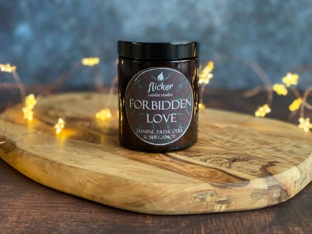 Forbidden Love - Romance Tropes Soy Wax Candle - image 1