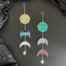 Moon Phase Wall Hanging, Gift For Her - thumbnail 3