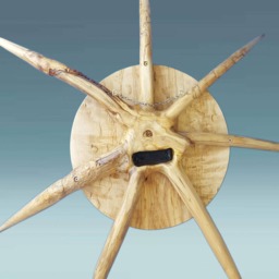 Clock Wall, Rustic Wall Clocks, Wood Clock, Wooden Wood Unique Clock Wood, Gift, Clocks - thumbnail 2