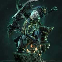 The Pale Judge - Grim Reaper Dark Entity Mythic Horror Death Resin Figure 16K - thumbnail 4