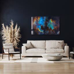 Cosmic Stars Print Wall Art Large Decor Living Room-Galaxy Space Art, Panel, Printing, Poster, Canvas, Milky Way, Nasa Pictures - thumbnail 3