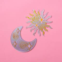 Groovy Moon & Sun Mirror Bundle - thumbnail 2