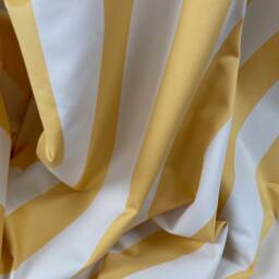 Sale% Alpha Cotton Fabric Yellow Jacquard Stripes By The Meter Nya Nordiska - thumbnail 3