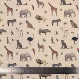 Custom Roman Blind - Emma Lawrence Safari Savanna Linen, Made To Measure Window Treatment - thumbnail 3