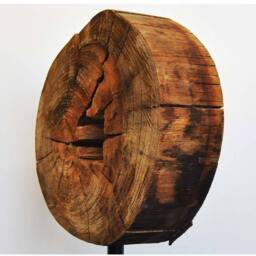"Wood Sculpture , ""strength" - thumbnail 4