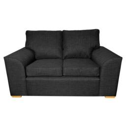 Handmade Dallas Two Seater Sofa Modern Minimalist Charcoal Couch, British Made - thumbnail 3