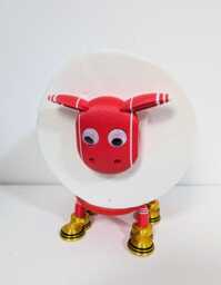 Liverpool Fc Sheep Toilet Roll Holder - Funny Football Gift For Him Or Her, Quirky Bathroom Decor Novelty Scouse Soccer Fan Present - thumbnail 1