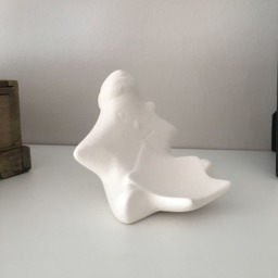 Ready To Ship, Ceramic Star Bisque, Candle Holder, Ready To Paint, Winter Decor, Home Fireplace Christmas Gift, Toys - thumbnail 3