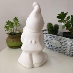 Ready To Ship, Ceramic Star Bisque, Candle Holder, Ready To Paint, Winter Decor, Home Fireplace Christmas Gift, Toys - thumbnail 4