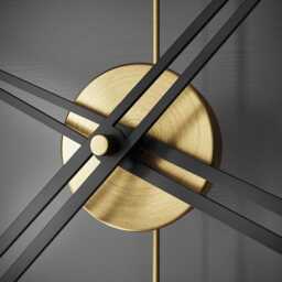 Modern Luxury Pendulum Wall Clock - Plus, Silent German Movement, Statement Decor - thumbnail 3