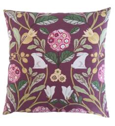 "Cushion Cover in Clarke & Plum Forrester Rabbit 14"" 16"" 18"" 20" - thumbnail 1
