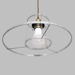 Chrome 2-Tier Crown Chandelier Lampshade Frame For Making Unique Hanging Light Easy Fit Shade Pendant Make Your Own Ceiling Lamp Upycle 11 - thumbnail 4