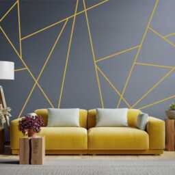 Sale Geometric Line Vinyl Wall Decals, Peel & Stick Stripes - thumbnail 2