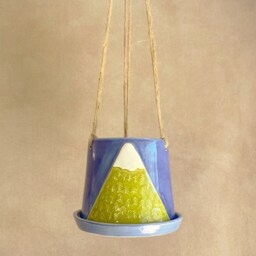 Handmade To Order Ceramic Mountain Planter - thumbnail 4