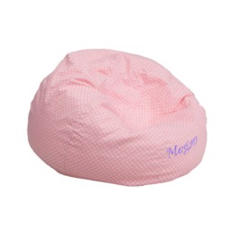Custom Designed Bean Bag Chair For Adults With Personalized Name - thumbnail 2