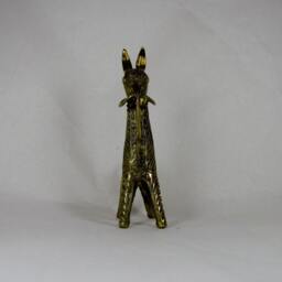 Deer Dhokra Brass Animal Sculpture, Statue, Alloy, Dhokra, Table Decor Curio, Artifact.tribal Art, Indian Art, Figurine, Indian Tribal Art - thumbnail 3