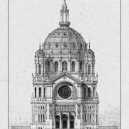 Saint Augustin Church, Paris Print Victor Baltard Architecture - Photo, Matte, Or Canvas - thumbnail 2
