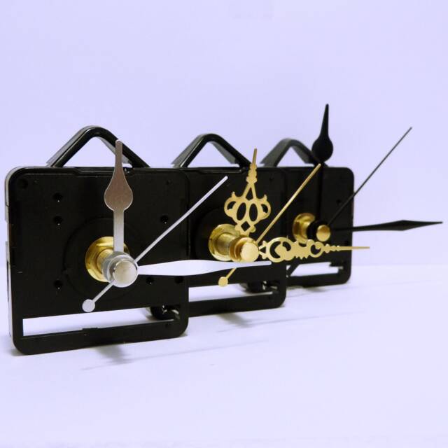 Replacement Quartz Clock Ticking Mechanism, Motor & Hands, Diy Repair Kit - Ticking Movement UK Selller Clock Making Kit - image 1