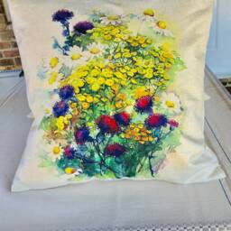 Floral Spring Print Decorative Pillow Covers - thumbnail 4