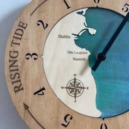 Custom Tide Clock - Tidal Resin Coastal Wooden - thumbnail 3