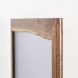 Live Edge Mirror, Walnut Wood - thumbnail 3