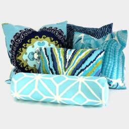 Trina Turk Super Paradise Indoor Outdoor Decorative Pillow Cover, Schumacher - thumbnail 3