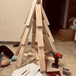 Wooden Christmas Tree Plans - 38 Inch - 97 cm Tall PDF Download - thumbnail 4