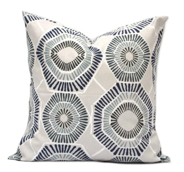 Indigo Blue Pillow, Throw Navy Home Decor, Decorative Accent Blue Pillow, Decor