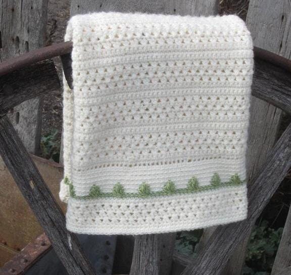 Darling Baby Blanket - 5 Sizes Crochet Pattern PDF Download - image 1
