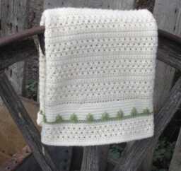 Darling Baby Blanket - 5 Sizes Crochet Pattern PDF Download
