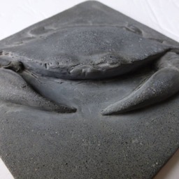 Blue Crab Concrete Back Splash Accent Tile - thumbnail 4