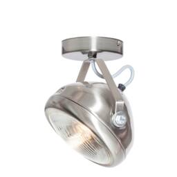 No.7 Spotlight in Aqua Blue - Vintage Lamp Made Of Headlight Handmade Wall Or Ceiling Light Industrial Interior - thumbnail 4