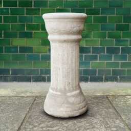 Outdoor Pedestal Statue Concrete Stand Figurine Stone Decoration Handmade Decor Stand Lover Gift Yard Art Garden & Home Sculpture - thumbnail 4