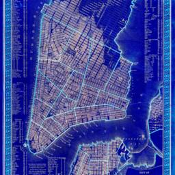 Vintage New York City Map Print Photo, Matte, Or Canvas - thumbnail 2