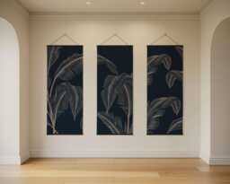 Banana Leaf Tapestry - Wall Hanging Unique Art